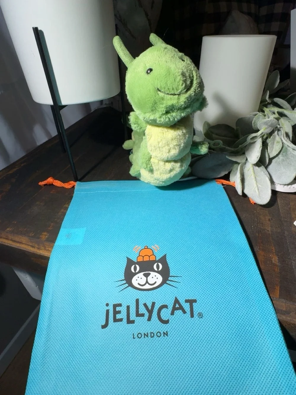 Retired Jellycat “Carys Caterpillar” New with tags!!
